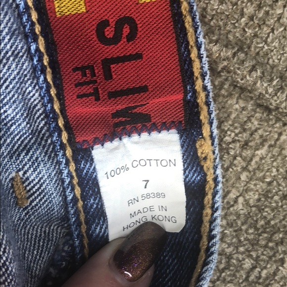 Vintage Lawman Slim Fit Button Western Mom Jeans - Picture 6 of 7